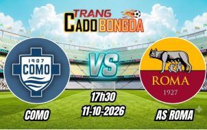 Soi kèo nhà cái Como vs AS Roma 17h30 - 11/10/2026